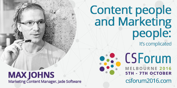 Interviewing Max Johns for CSForum Melbourne event